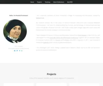 Houdaelmimouni.com(Houda El mimouni) Screenshot