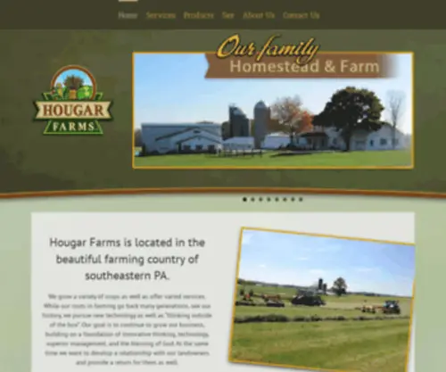 Hougarfarms.com(Hougar Farms) Screenshot