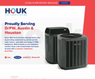 Houkac.com(Trane Air Conditioner Repair) Screenshot