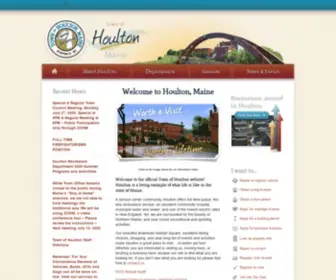 Houlton-Maine.com(Town of Houlton) Screenshot