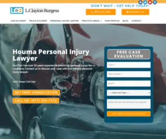 Houmapersonalinjury.lawyer(Personal Injury Lawyer) Screenshot