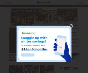 Houmatoday.com(Houma news) Screenshot