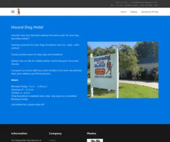 Hounddoghotelllc.com(Dog Boarding & Dog Daycare) Screenshot