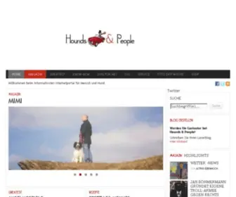 Houndsandpeople.com(Hounds & People) Screenshot