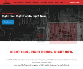 Houndware.com(Tool Inventory Software & Equipment Tracking) Screenshot