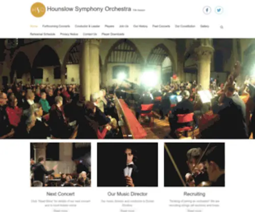 Hounslow-SYMphony.org.uk(Hounslow Symphony Orchestra) Screenshot