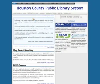 Houpl.org(Houston County Public Library System) Screenshot