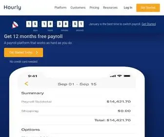 Hourly.app(Payroll Software) Screenshot