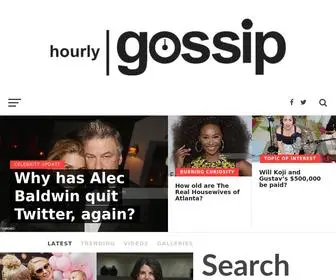 Hourlygossip.com(Hourly Gossip) Screenshot