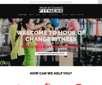 Hourofchange.com(Change Fitness) Screenshot