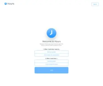 Hoursforteams.com(Hours) Screenshot