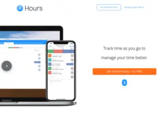 Hourstimetracking.com(Try Hours For Free) Screenshot