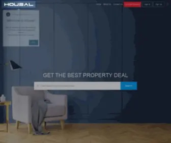 Housal.com(Get the Best Property Deals in the Philippines) Screenshot