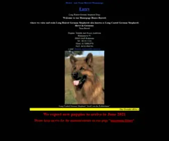 House-Barrett.com(House-Barrett introduces deep red and black Long Haired German Shepherds and the Long Coated German Shepherd Barrett House-Barrett introduces deep red and black Long Haired German Shepherds and the Long Coated German Shepherd Barrett) Screenshot