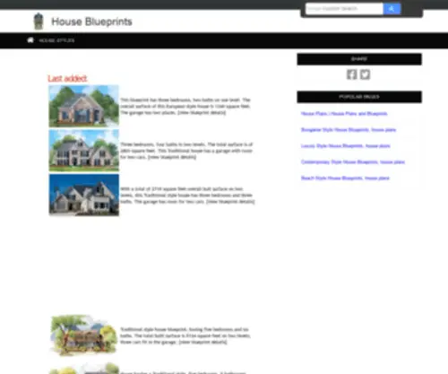 House-Blueprints.net(House Blueprints) Screenshot