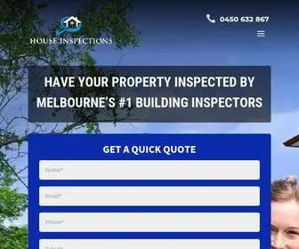 House-Inspections.com.au(Building Inspections Melbourne) Screenshot