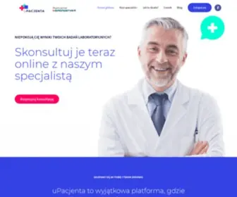 House-Med.pl(Skonsultuj wyniki badań online z profesjonalnym zespołem lekarsko) Screenshot