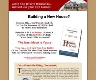 House-N-Home-Building.com(House & home building cost guide) Screenshot