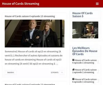 House-OF-Cards-Streaming.fr(House of Cards Streaming) Screenshot