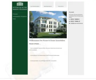 House-UND-Home.de(House & Home Immobilien) Screenshot