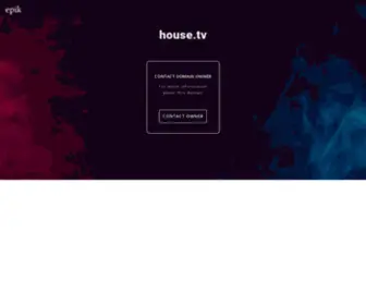 House.tv(Contact with domain owner) Screenshot