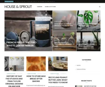 Houseandsprout.com(House & Sprout) Screenshot