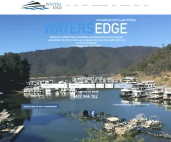 Houseboathireeildon.com.au(Lake Eildon Houseboat Hire) Screenshot