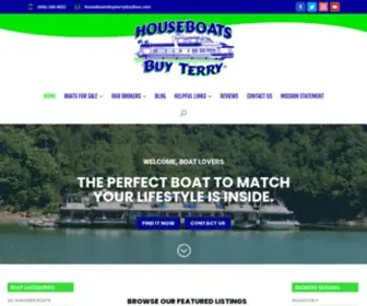 Houseboatsbuyterry.com(Westerbeke) Screenshot