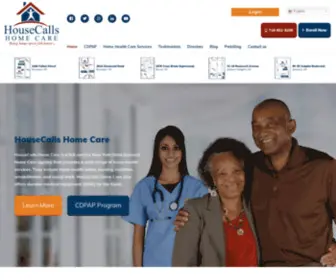 Housecallshc.org(Home Care Workers) Screenshot