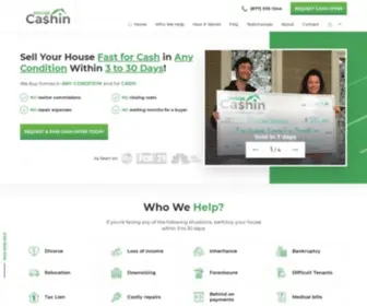 Housecashin.com(Sell Your House Fast for Cash) Screenshot