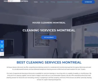 Housecleanersmontreal.com(House Cleaning Montreal) Screenshot