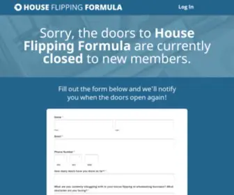 Houseflippingformula.com(House Flipping Formula) Screenshot