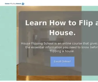 Houseflippingschool.com(An affordable online house flipping course) Screenshot