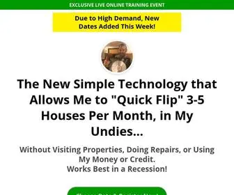 Houseflippingtricks.com(Marketing Funnels Made Easy) Screenshot