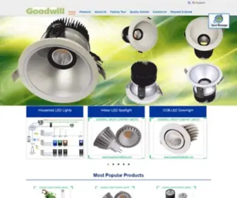 Household-Ledlights.com(GOODWILL GROUP COMPANY LIMITED) Screenshot