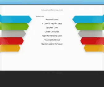 Householdfinance.com(Household Finance) Screenshot
