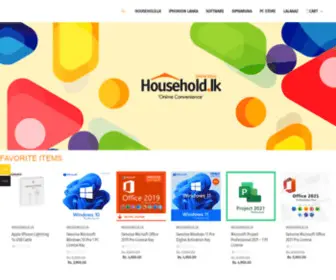 Household.lk(Affiliate Online Store) Screenshot