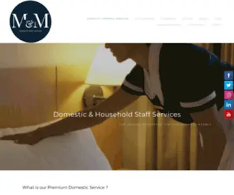 Householdstaff.services(Our agency) Screenshot