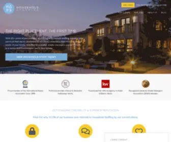 Householdstaffing.com(Household and Domestic Staff) Screenshot
