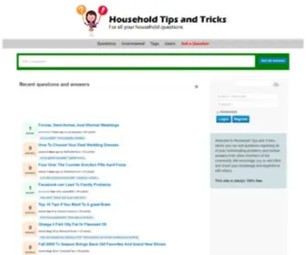 Householdtipsandtricks.org(Household Tips and Tricks) Screenshot