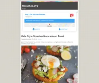 Househos.org(Recipes) Screenshot