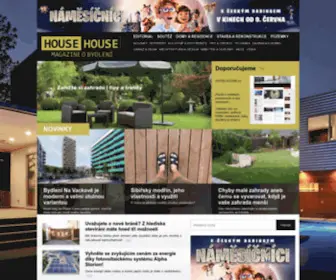 HouseHouse.cz(Hlavní stránka) Screenshot