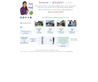 Houseinphuket.com(Hello, my name is Wellta, I was born in Phuket) Screenshot