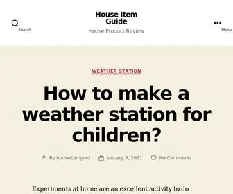 HouseitemGuide.com(House Item Guide) Screenshot