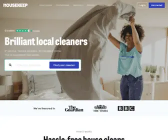 Housekeep.com(Try London's Best House Cleaners) Screenshot