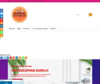 Housekeepingguruji.guru(Homepage Recart) Screenshot