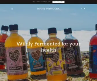 Housekombucha.com(House Kombucha) Screenshot