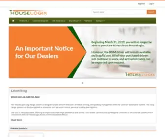 Houselogix.com(Control4) Screenshot
