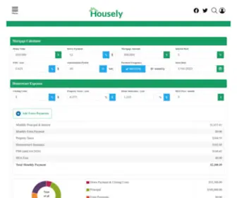 Housely.com(Mortgage Calculator) Screenshot