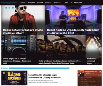 Housemagazine.cz(To nejlepší ze světa house music) Screenshot